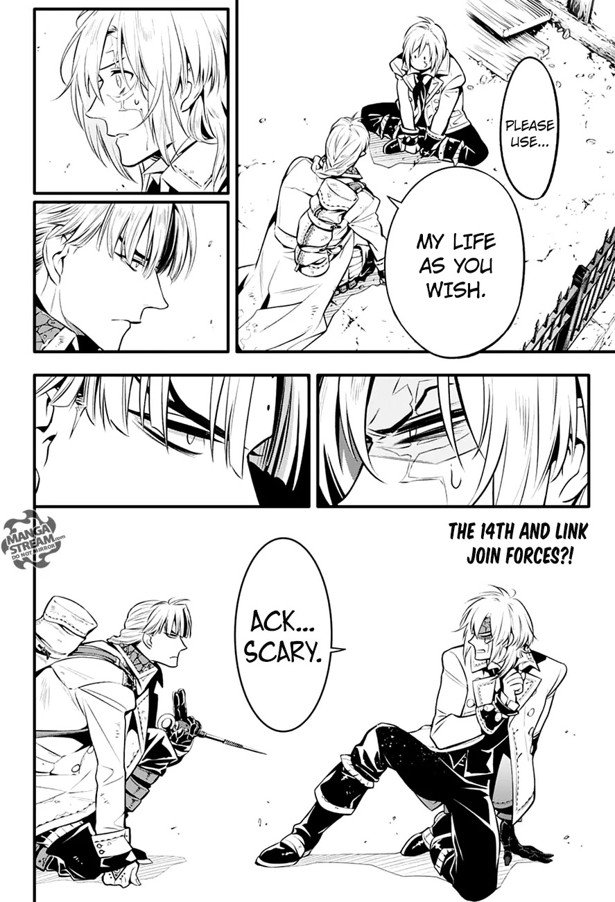 D.Gray-man Chapter 221 page 57 - Chapter 221: Searching for A.W - The Clown’s Joke