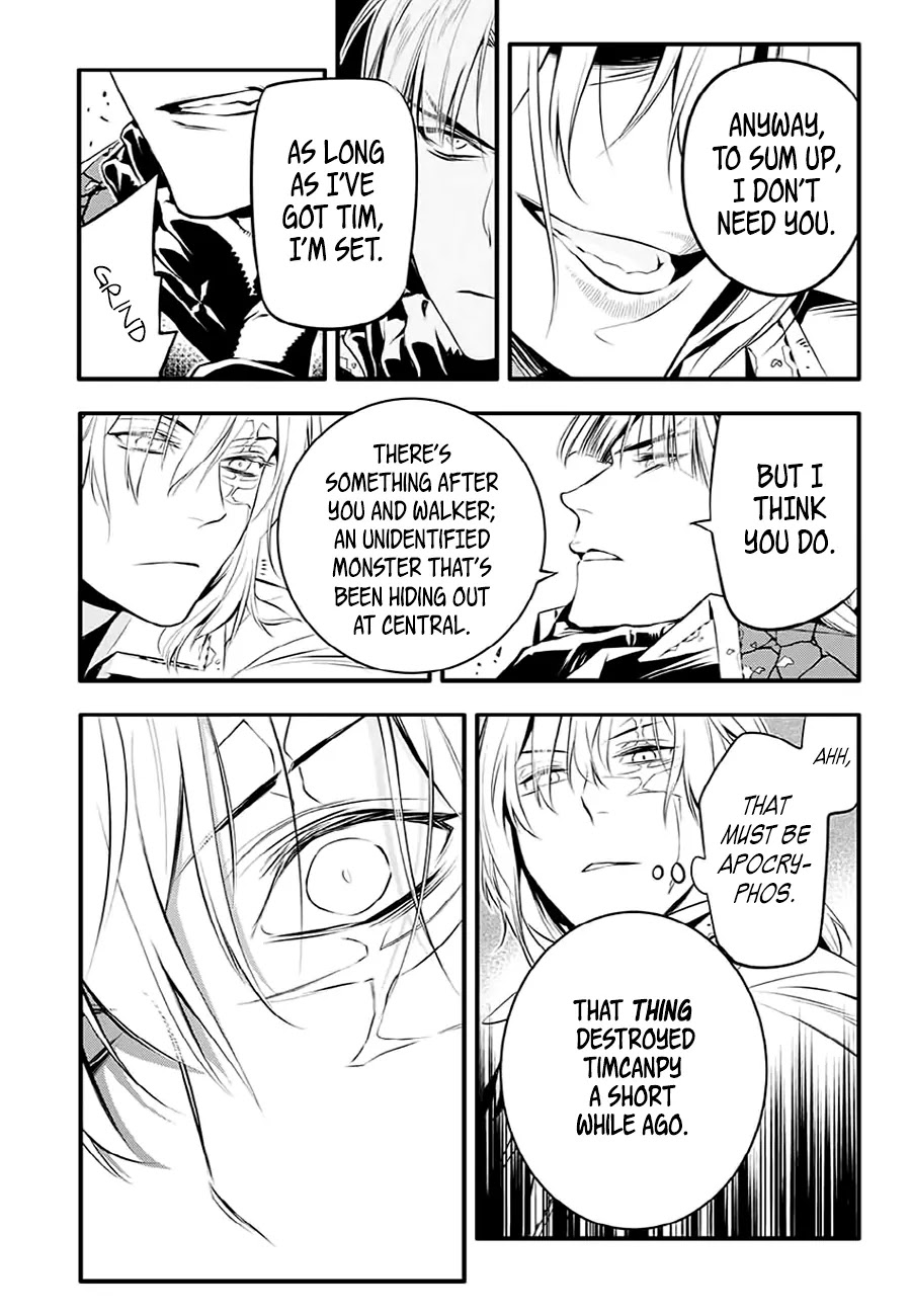 D.Gray-man Chapter 223 page 14 - Chapter 223: Searching for A.W. - To my Way