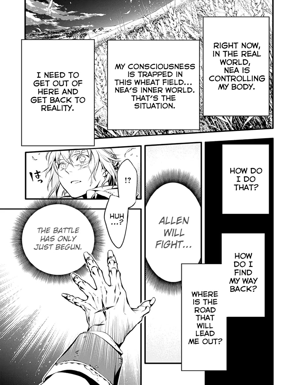 D.Gray-man Chapter 223 page 6 - Chapter 223: Searching for A.W. - To my Way