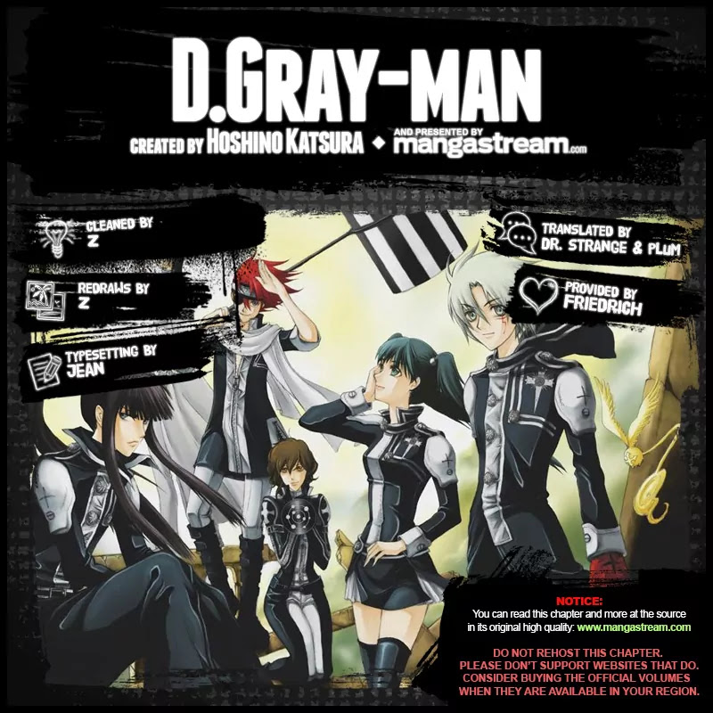 D.Gray-man Chapter 224 page 2 - Chapter 224: Visiting A.W. - CALL 1