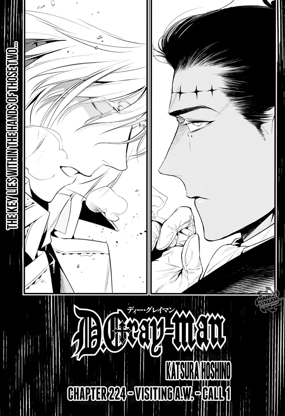 D.Gray-man Chapter 224 page 4 - Chapter 224: Visiting A.W. - CALL 1