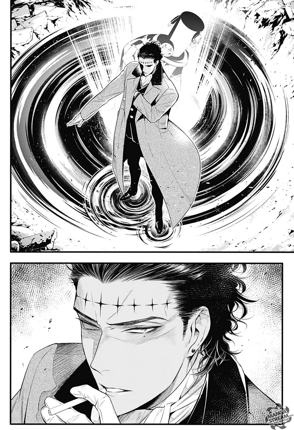 D.Gray-man Chapter 224 page 7 - Chapter 224: Visiting A.W. - CALL 1