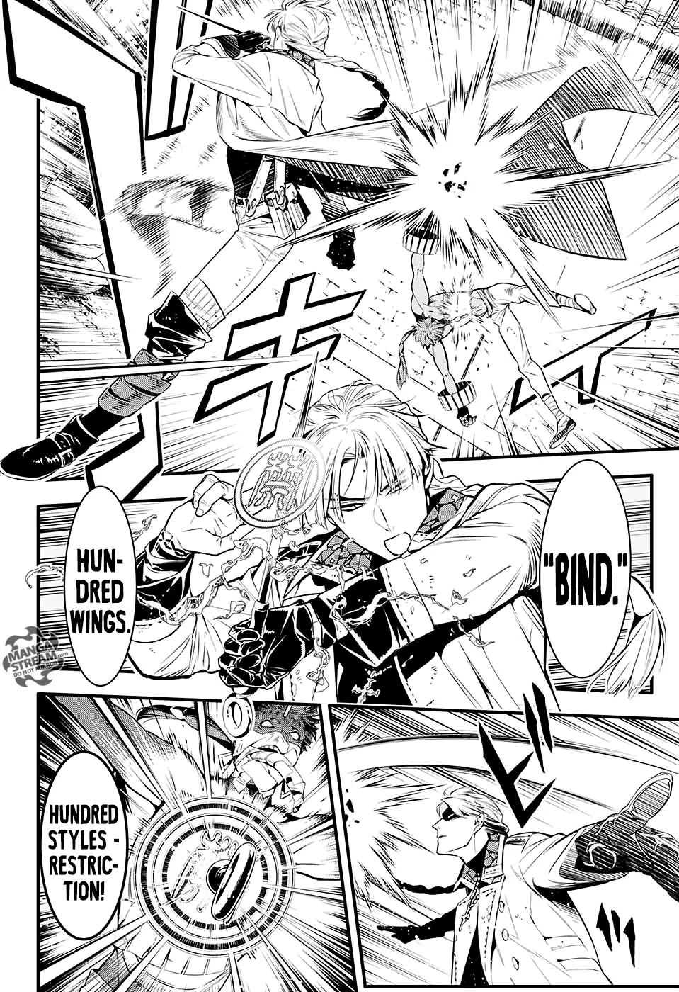 D.Gray-man Chapter 225 page 12 - Chapter 225: Searching for A.W - CALL 2