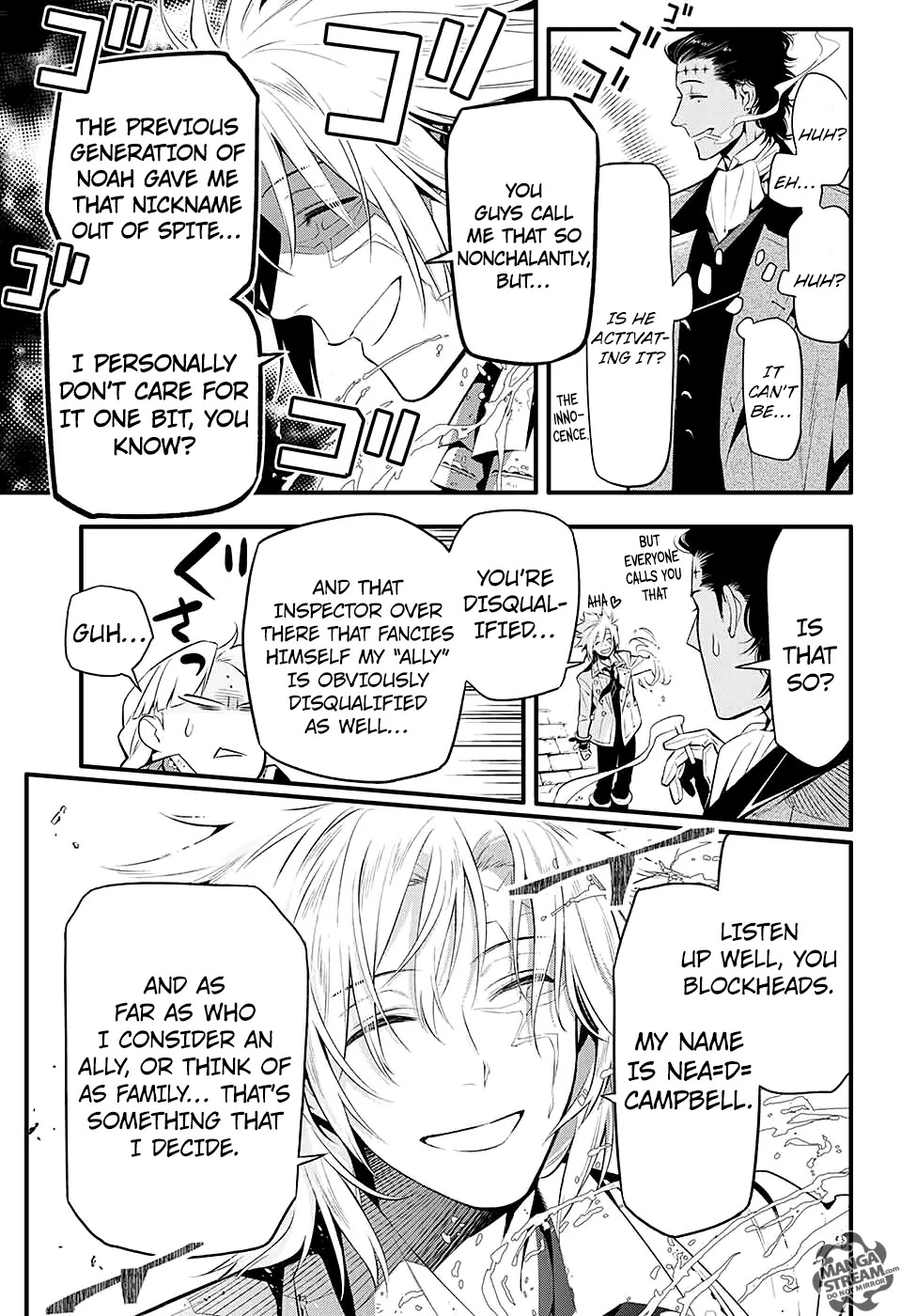 D.Gray-man Chapter 225 page 15 - Chapter 225: Searching for A.W - CALL 2