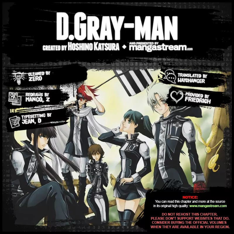 D.Gray-man Chapter 225 page 2 - Chapter 225: Searching for A.W - CALL 2