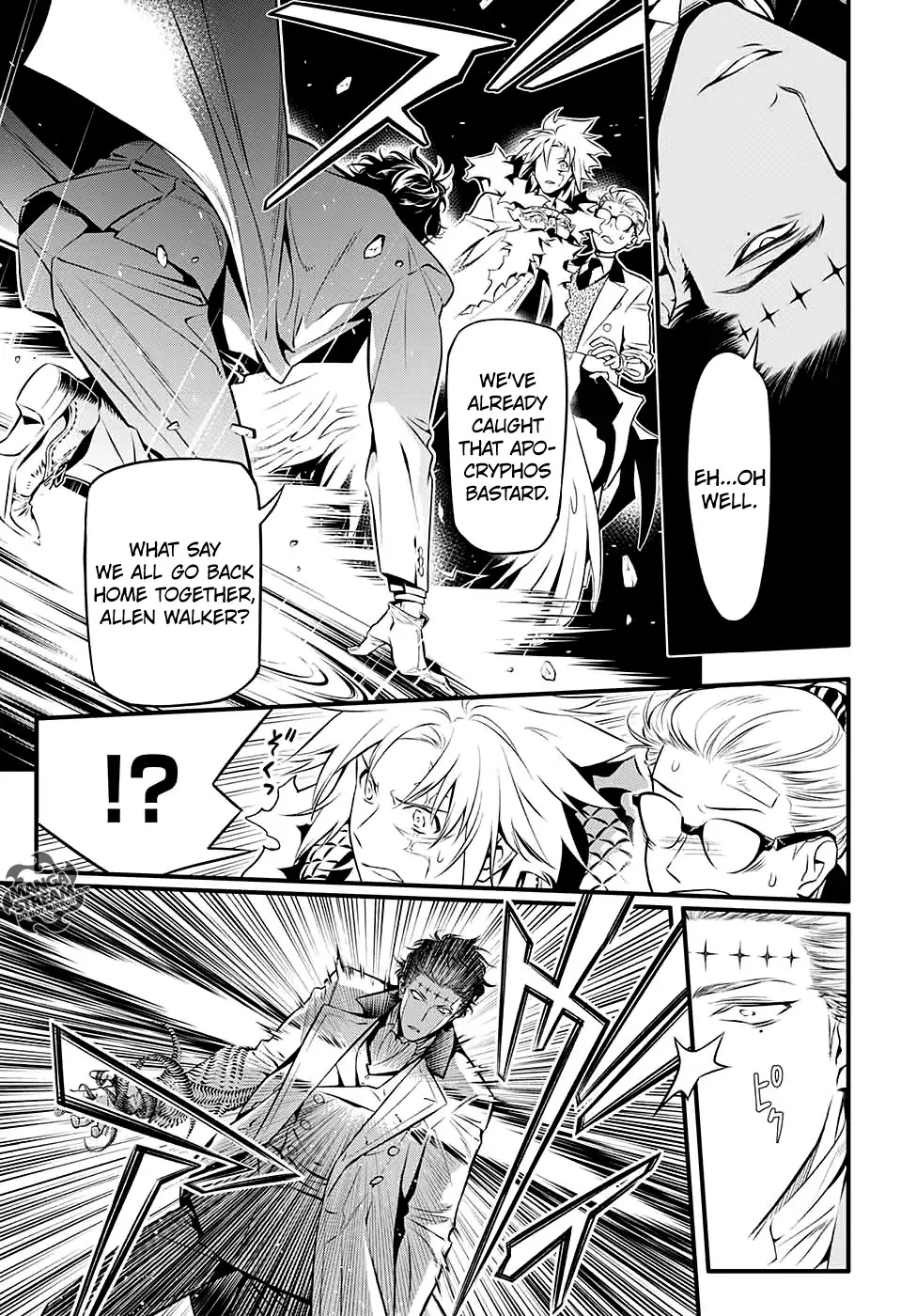 D.Gray-man Chapter 226 page 11 - Chapter 226: Searching for A.W - Live man + Dead man
