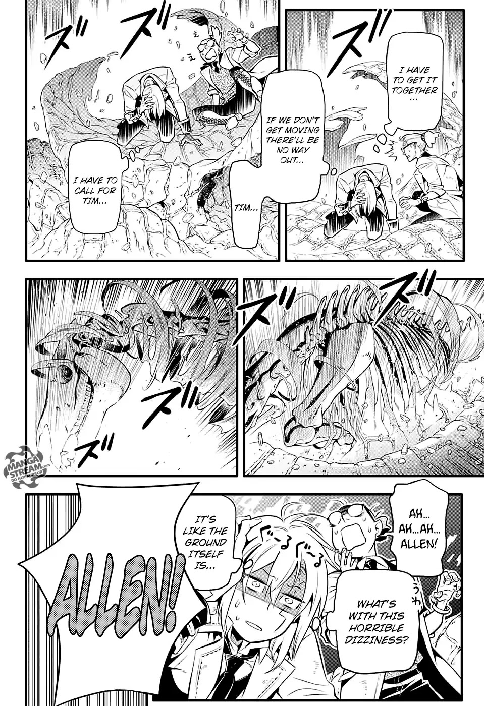 D.Gray-man Chapter 226 page 16 - Chapter 226: Searching for A.W - Live man + Dead man