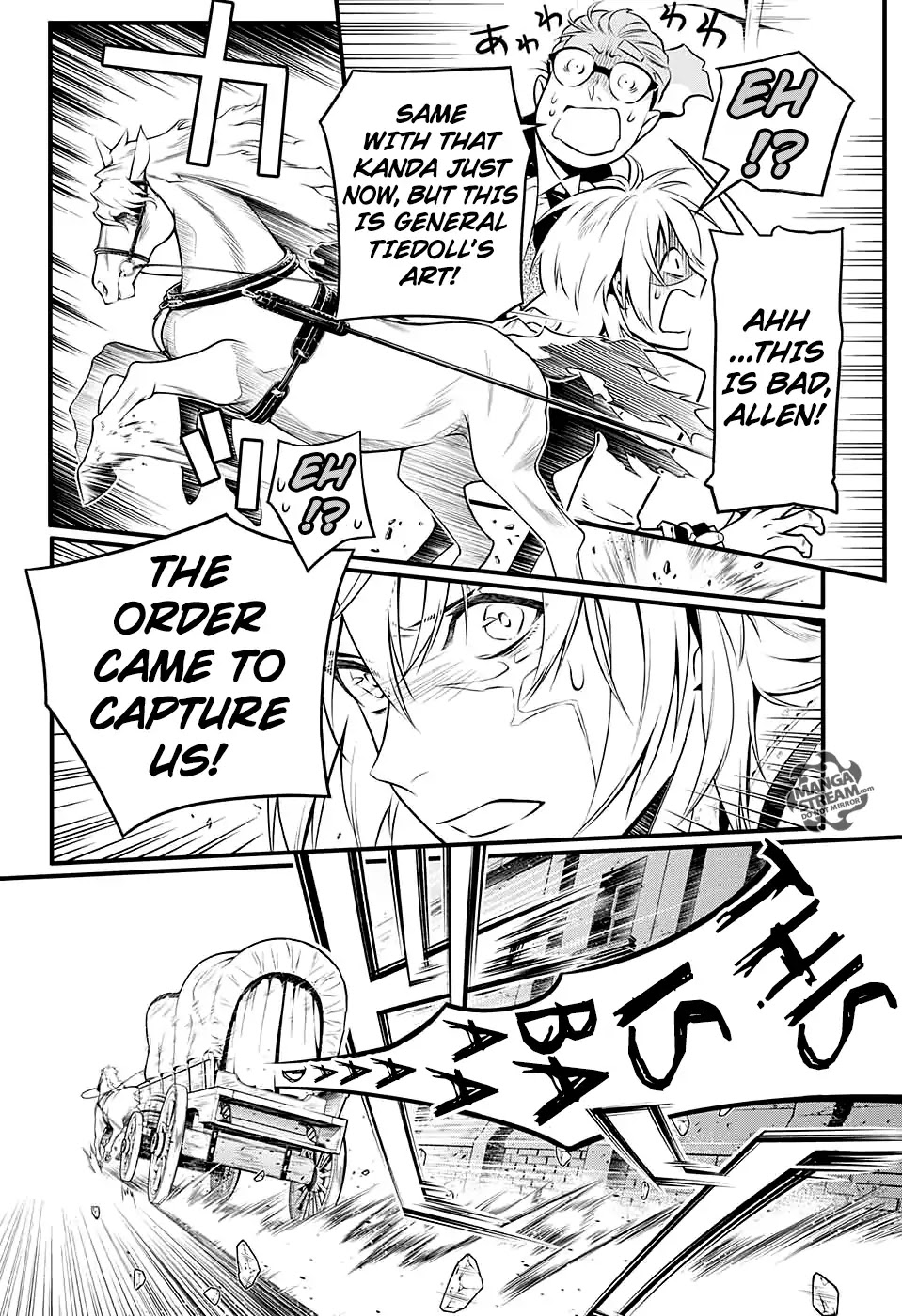 D.Gray-man Chapter 226 page 18 - Chapter 226: Searching for A.W - Live man + Dead man