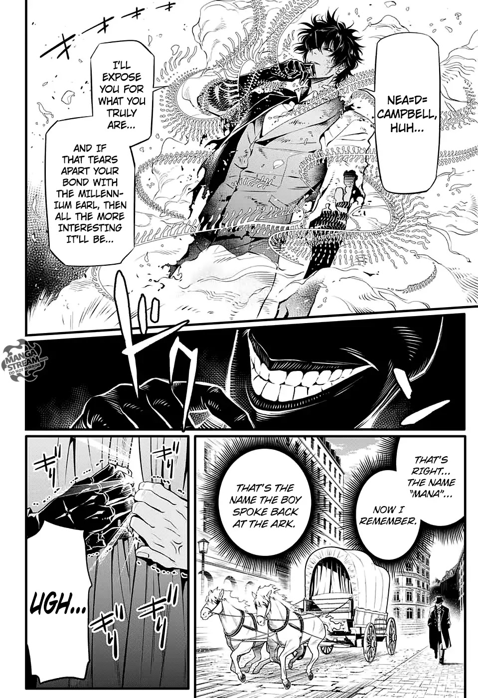 D.Gray-man Chapter 226 page 20 - Chapter 226: Searching for A.W - Live man + Dead man