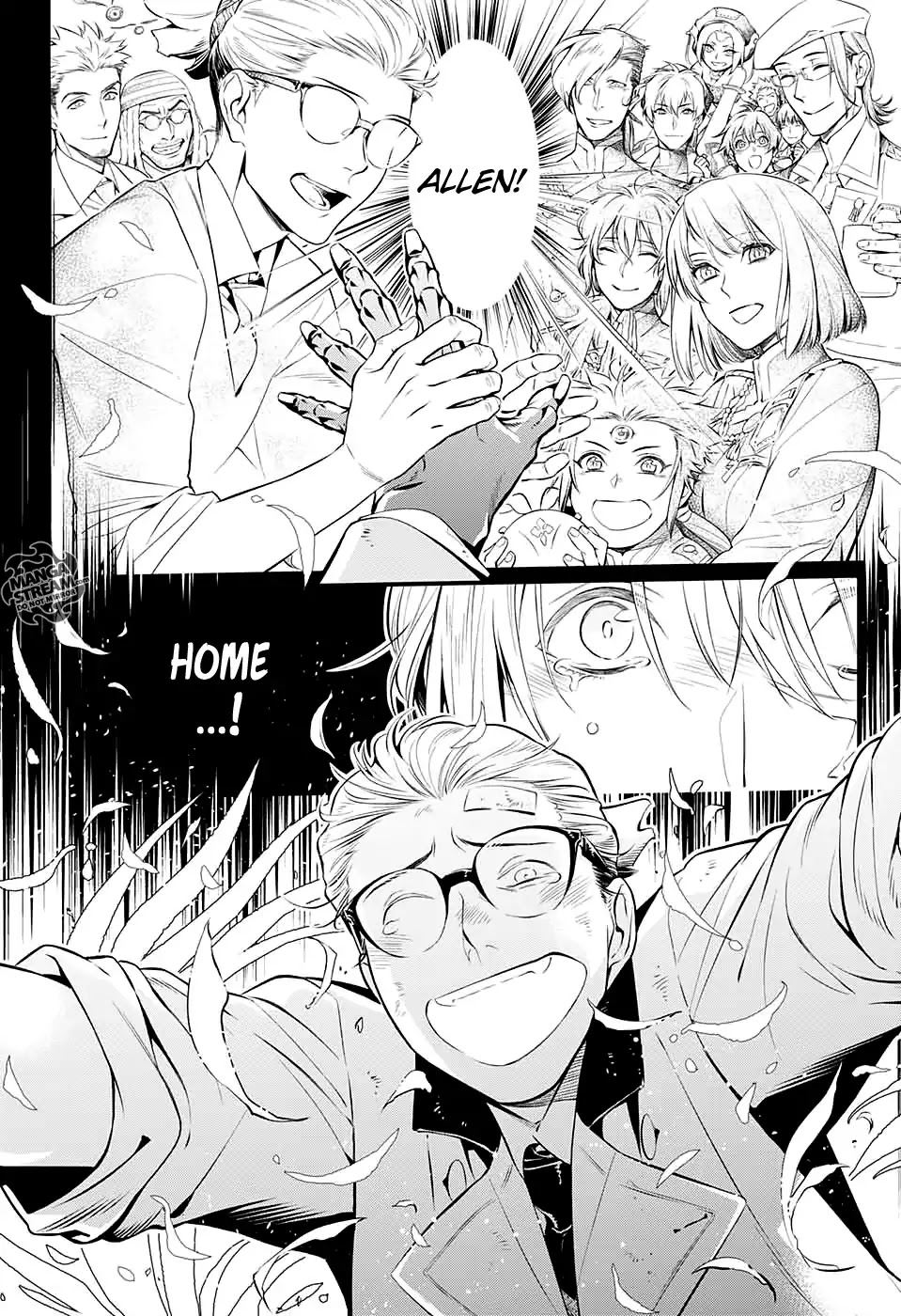 D.Gray-man Chapter 226 page 6 - Chapter 226: Searching for A.W - Live man + Dead man