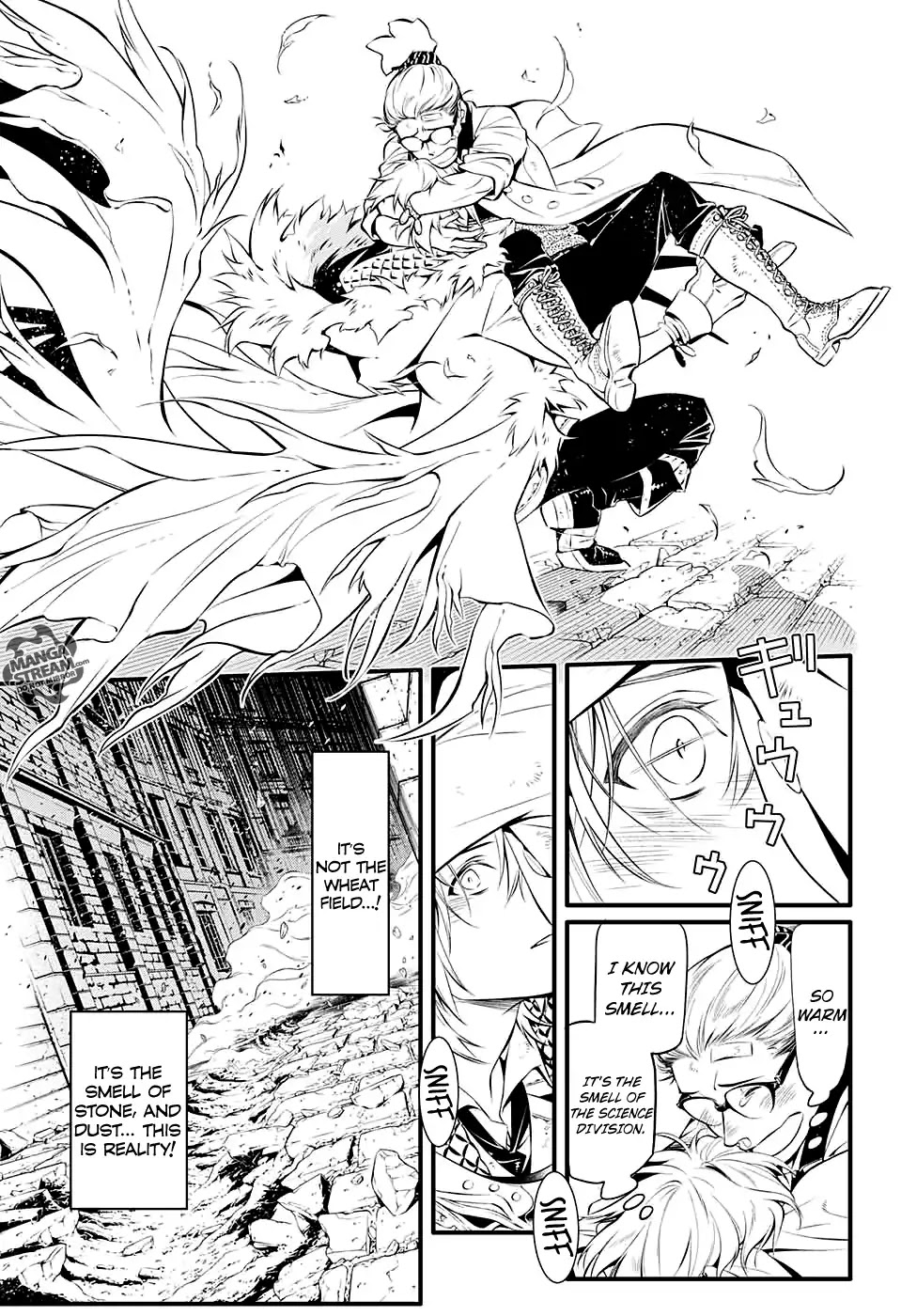 D.Gray-man Chapter 226 page 7 - Chapter 226: Searching for A.W - Live man + Dead man
