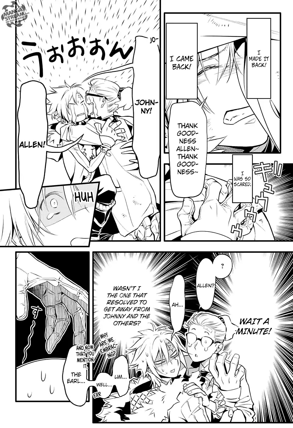 D.Gray-man Chapter 226 page 8 - Chapter 226: Searching for A.W - Live man + Dead man