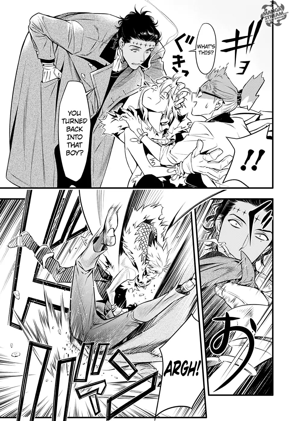D.Gray-man Chapter 226 page 9 - Chapter 226: Searching for A.W - Live man + Dead man