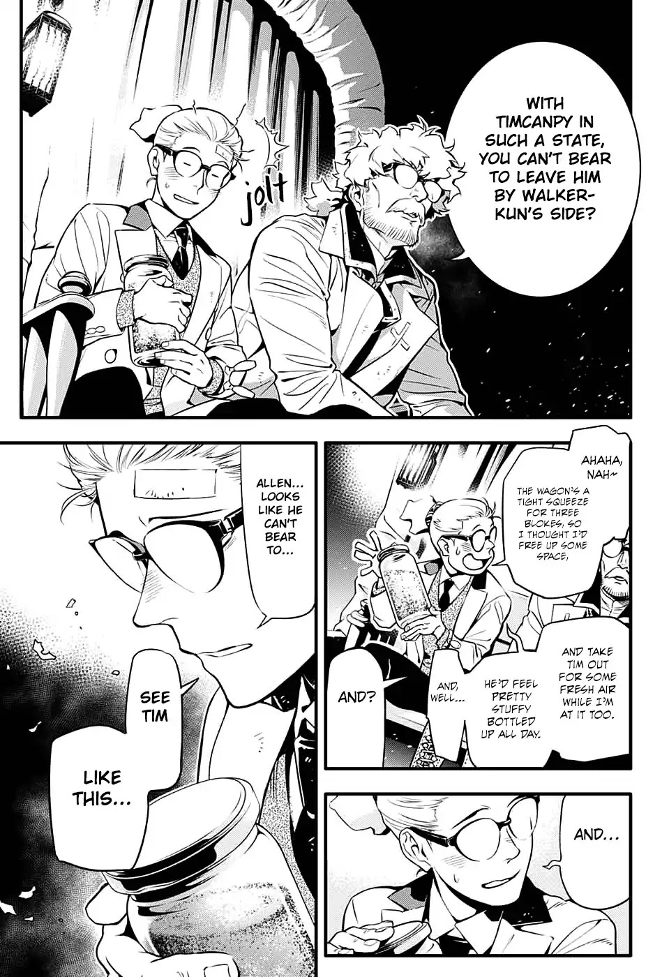 D.Gray-man Chapter 229 page 10 - Chapter 229: Saying Goodbye to A.W - Concealment and Confidant