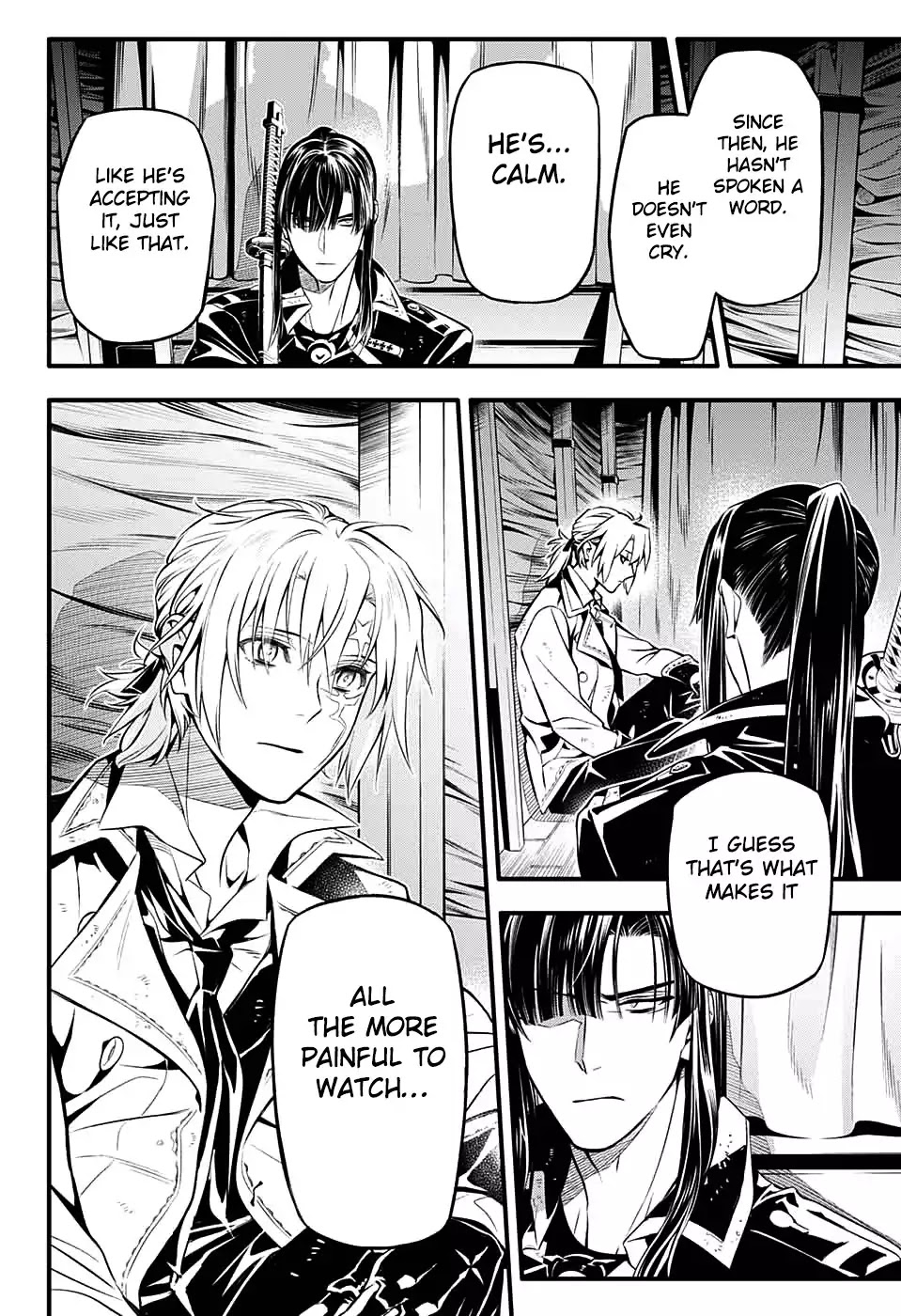 D.Gray-man Chapter 229 page 11 - Chapter 229: Saying Goodbye to A.W - Concealment and Confidant