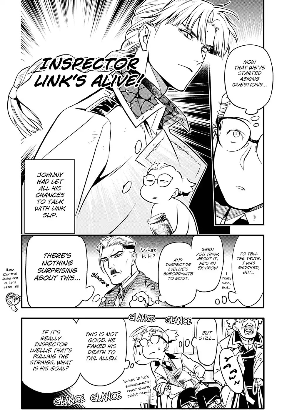 D.Gray-man Chapter 229 page 13 - Chapter 229: Saying Goodbye to A.W - Concealment and Confidant