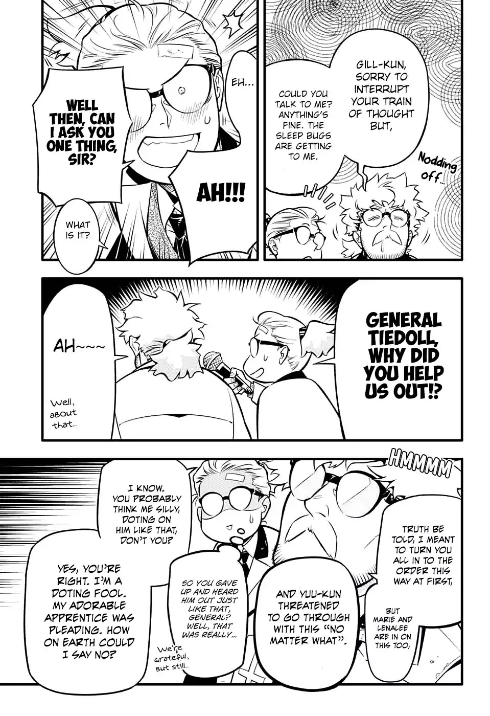 D.Gray-man Chapter 229 page 14 - Chapter 229: Saying Goodbye to A.W - Concealment and Confidant