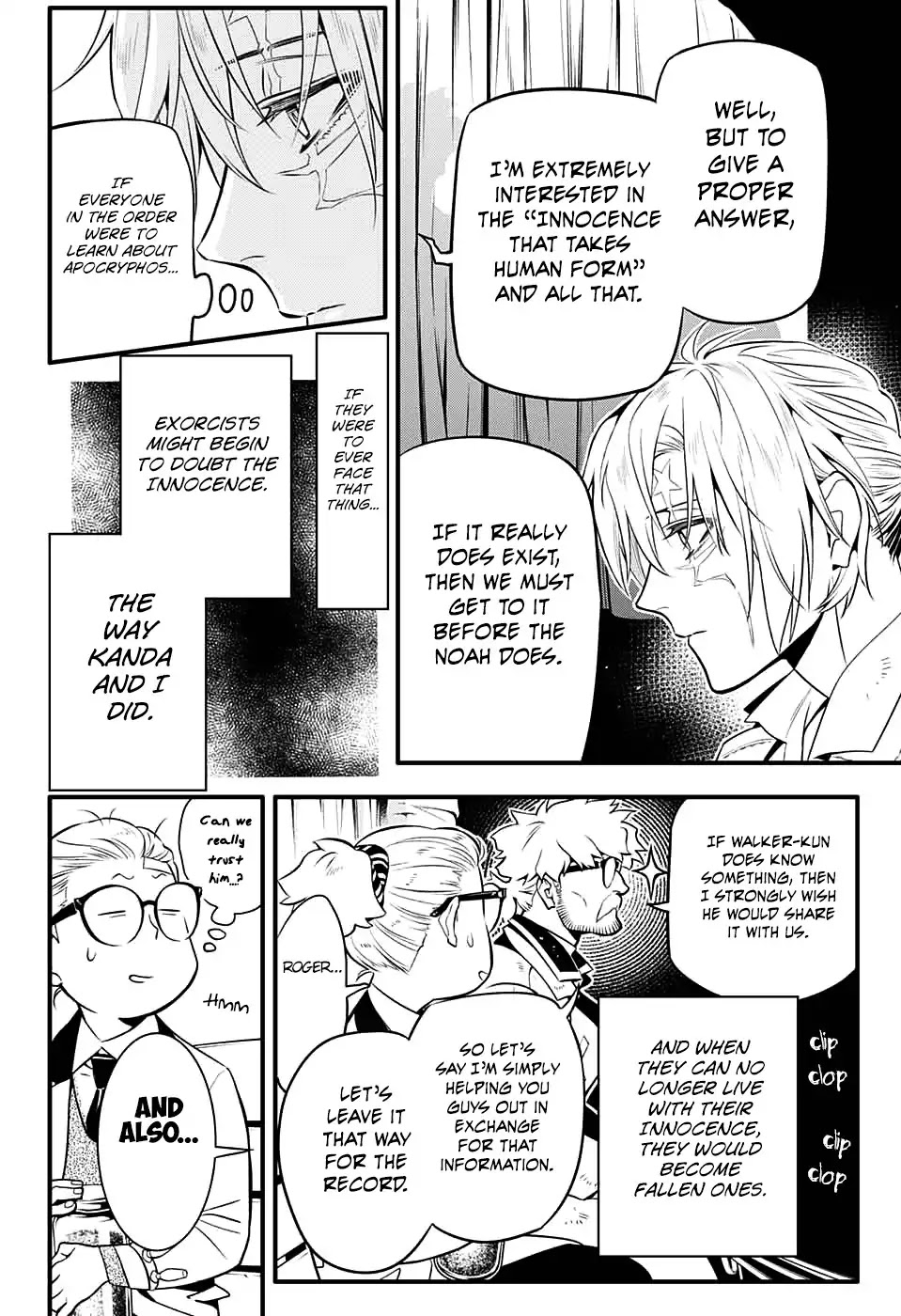 D.Gray-man Chapter 229 page 15 - Chapter 229: Saying Goodbye to A.W - Concealment and Confidant