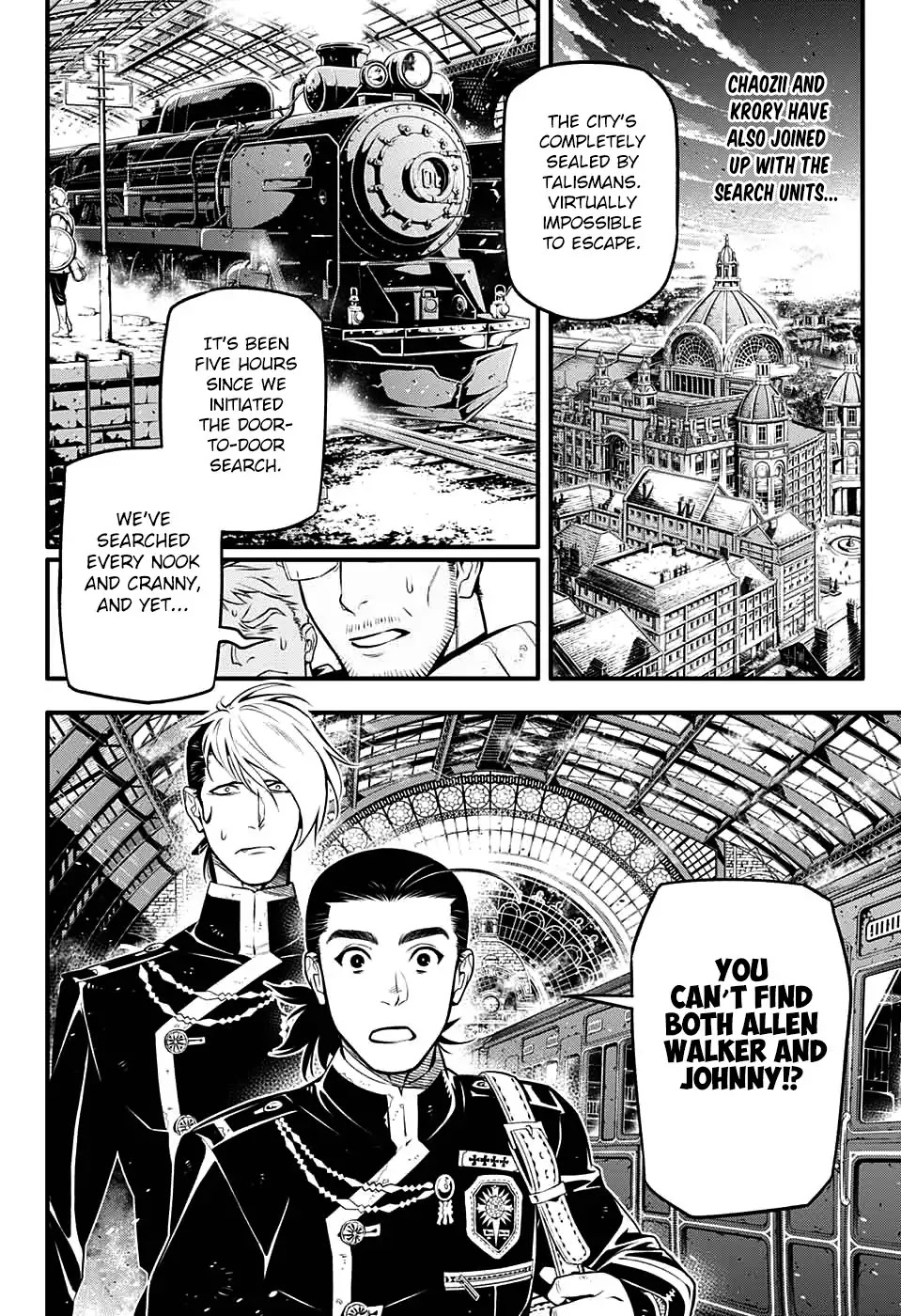 D.Gray-man Chapter 229 page 3 - Chapter 229: Saying Goodbye to A.W - Concealment and Confidant