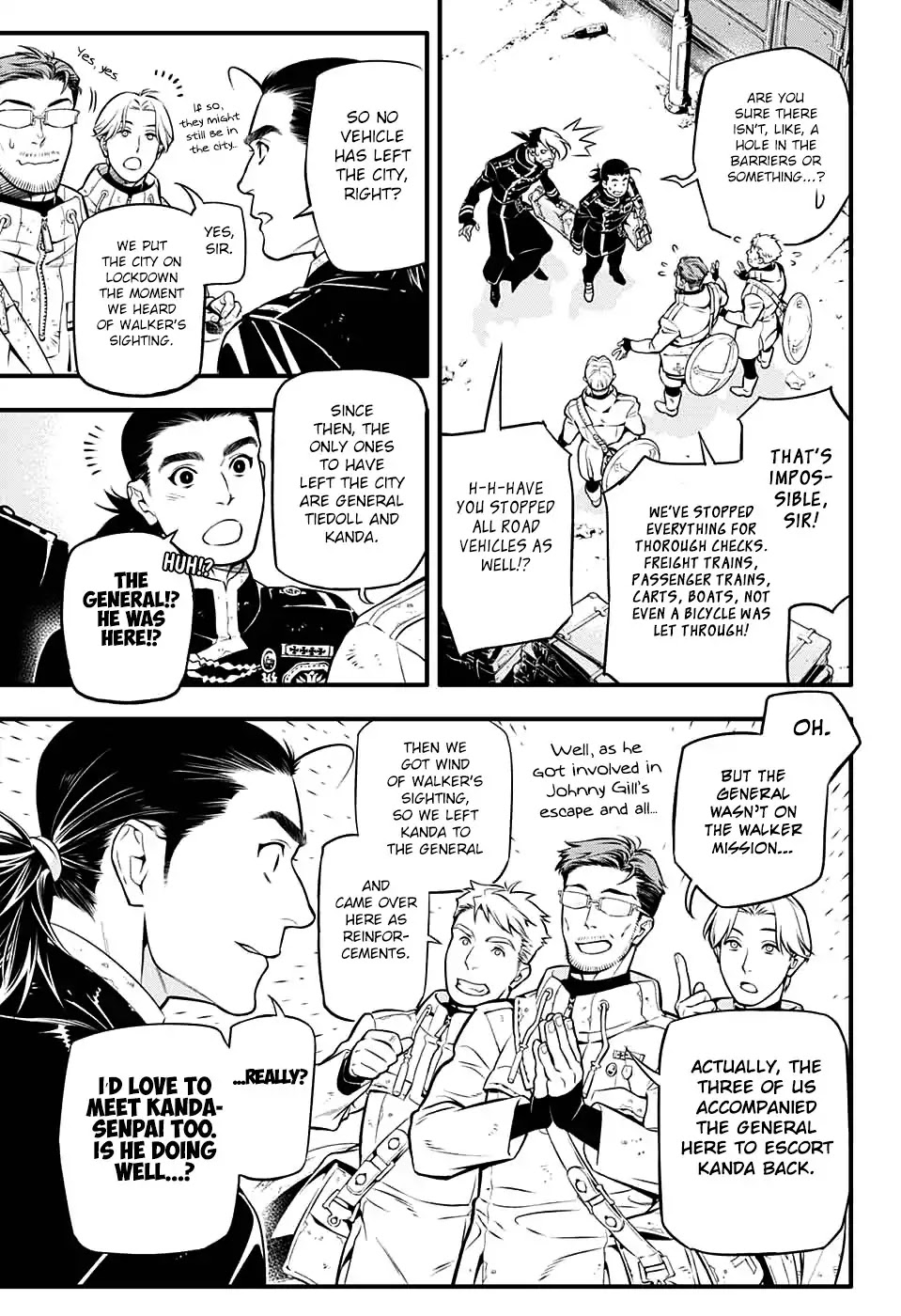 D.Gray-man Chapter 229 page 4 - Chapter 229: Saying Goodbye to A.W - Concealment and Confidant