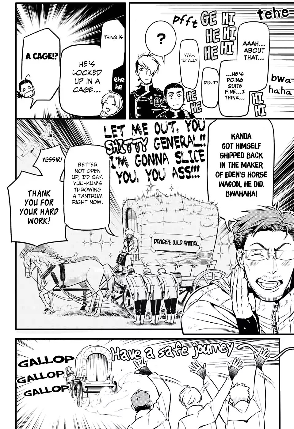 D.Gray-man Chapter 229 page 5 - Chapter 229: Saying Goodbye to A.W - Concealment and Confidant