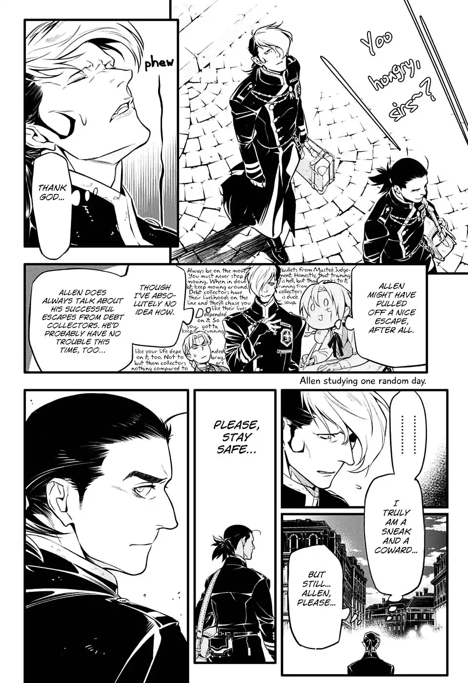 D.Gray-man Chapter 229 page 7 - Chapter 229: Saying Goodbye to A.W - Concealment and Confidant
