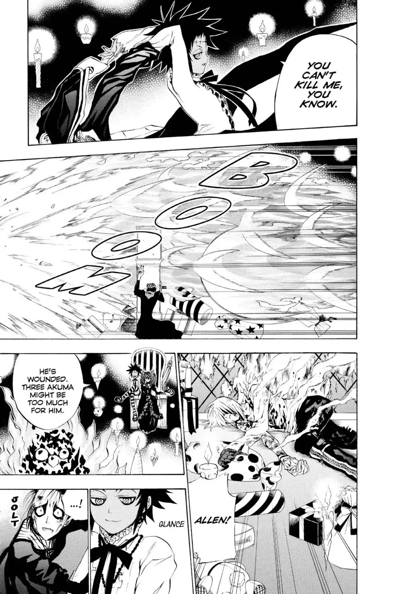 D.Gray-man Chapter 23 page 13 - Chapter 23: Vol.3 The 23rd Night: Akuma