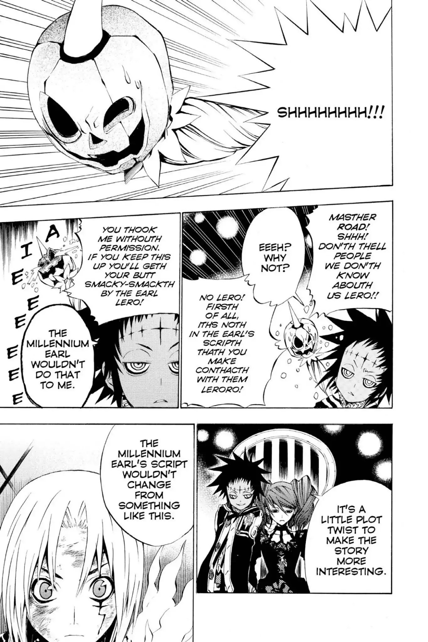 D.Gray-man Chapter 23 page 3 - Chapter 23: Vol.3 The 23rd Night: Akuma