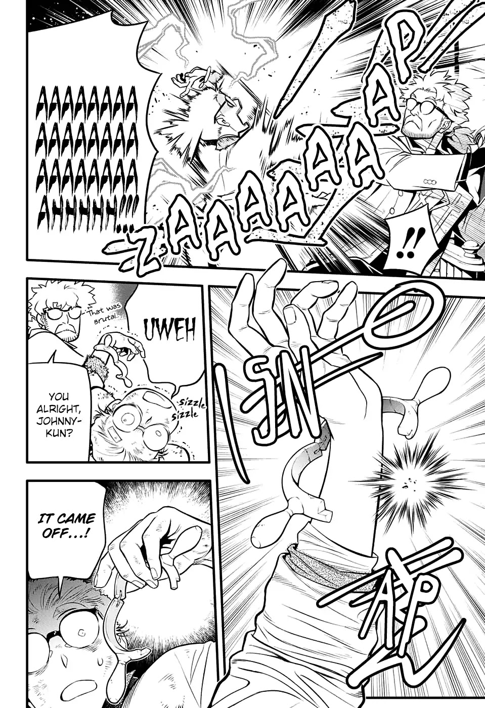 D.Gray-man Chapter 230 page 10 - Chapter 230: Saying Goodbye to A.W - Tear Tracks in the Flickering Light