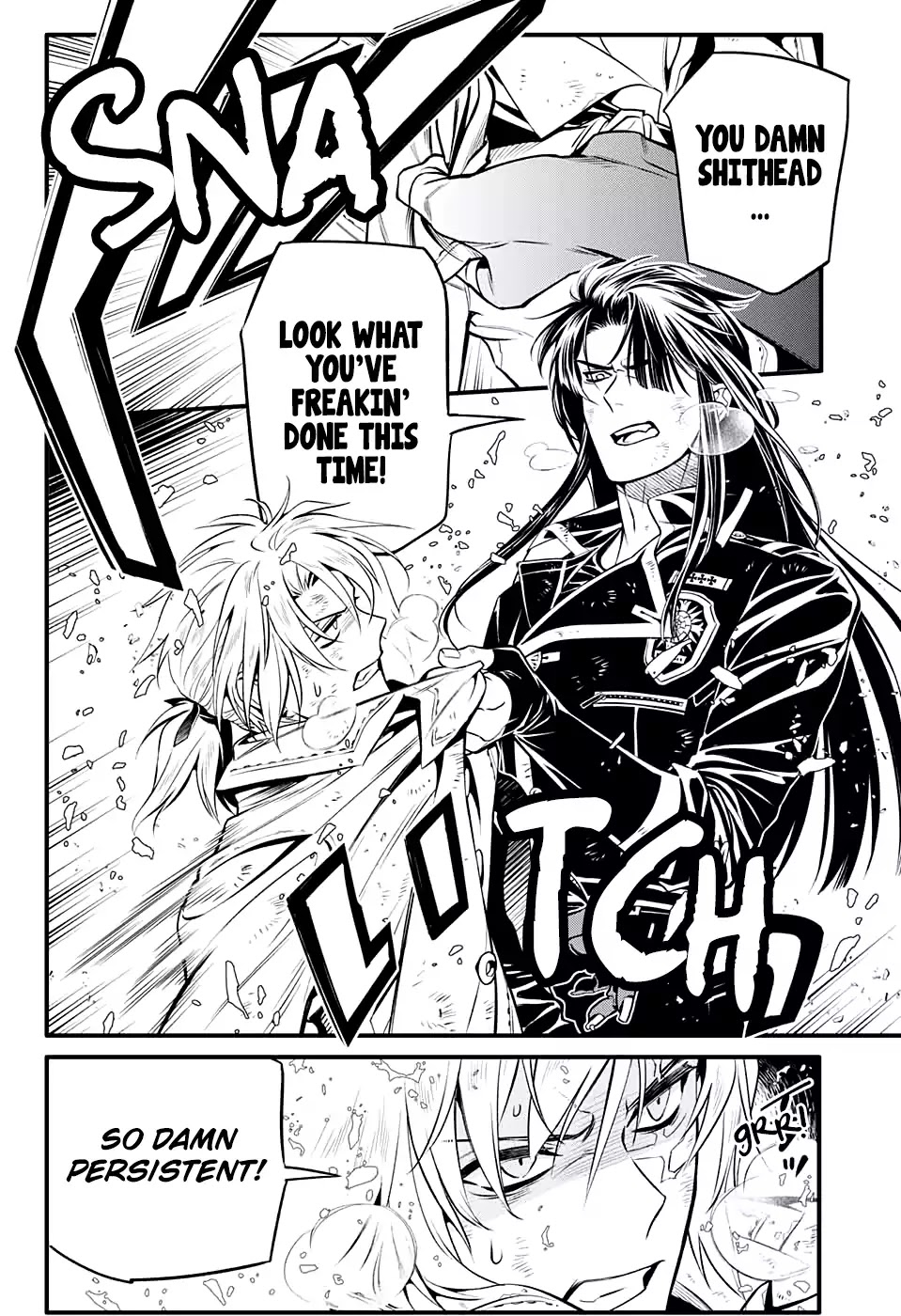 D.Gray-man Chapter 230 page 12 - Chapter 230: Saying Goodbye to A.W - Tear Tracks in the Flickering Light