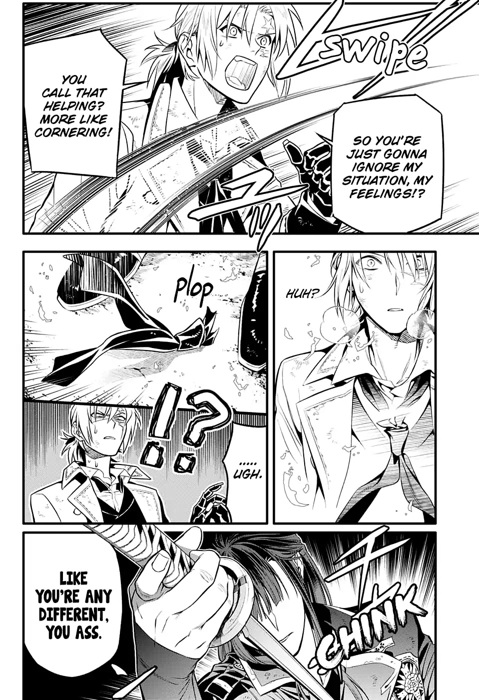 D.Gray-man Chapter 230 page 16 - Chapter 230: Saying Goodbye to A.W - Tear Tracks in the Flickering Light