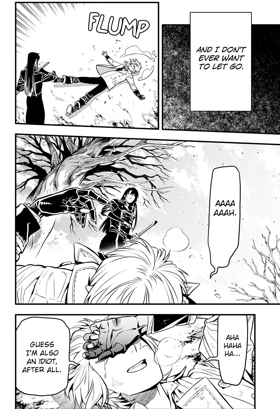 D.Gray-man Chapter 230 page 26 - Chapter 230: Saying Goodbye to A.W - Tear Tracks in the Flickering Light