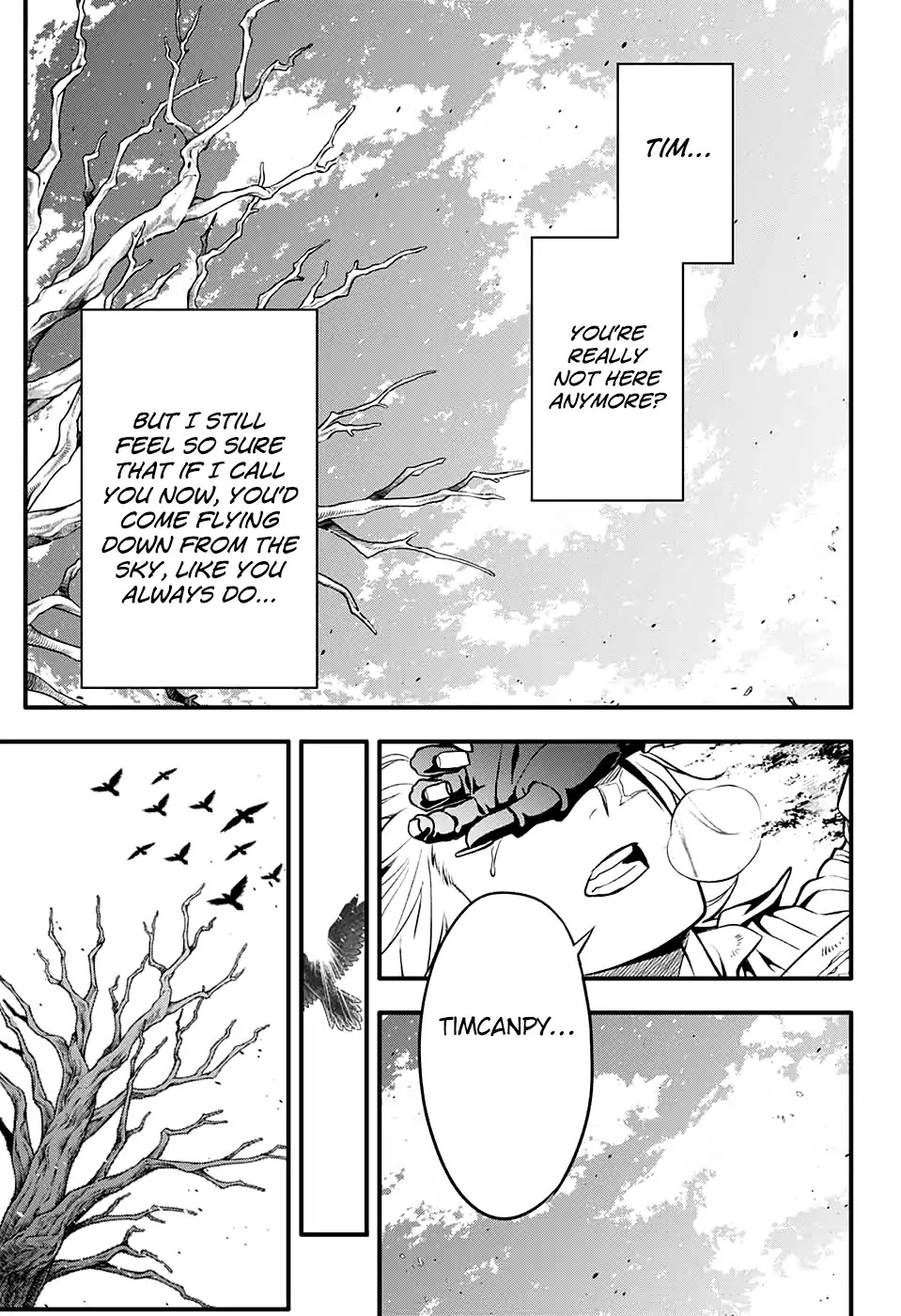 D.Gray-man Chapter 230 page 27 - Chapter 230: Saying Goodbye to A.W - Tear Tracks in the Flickering Light