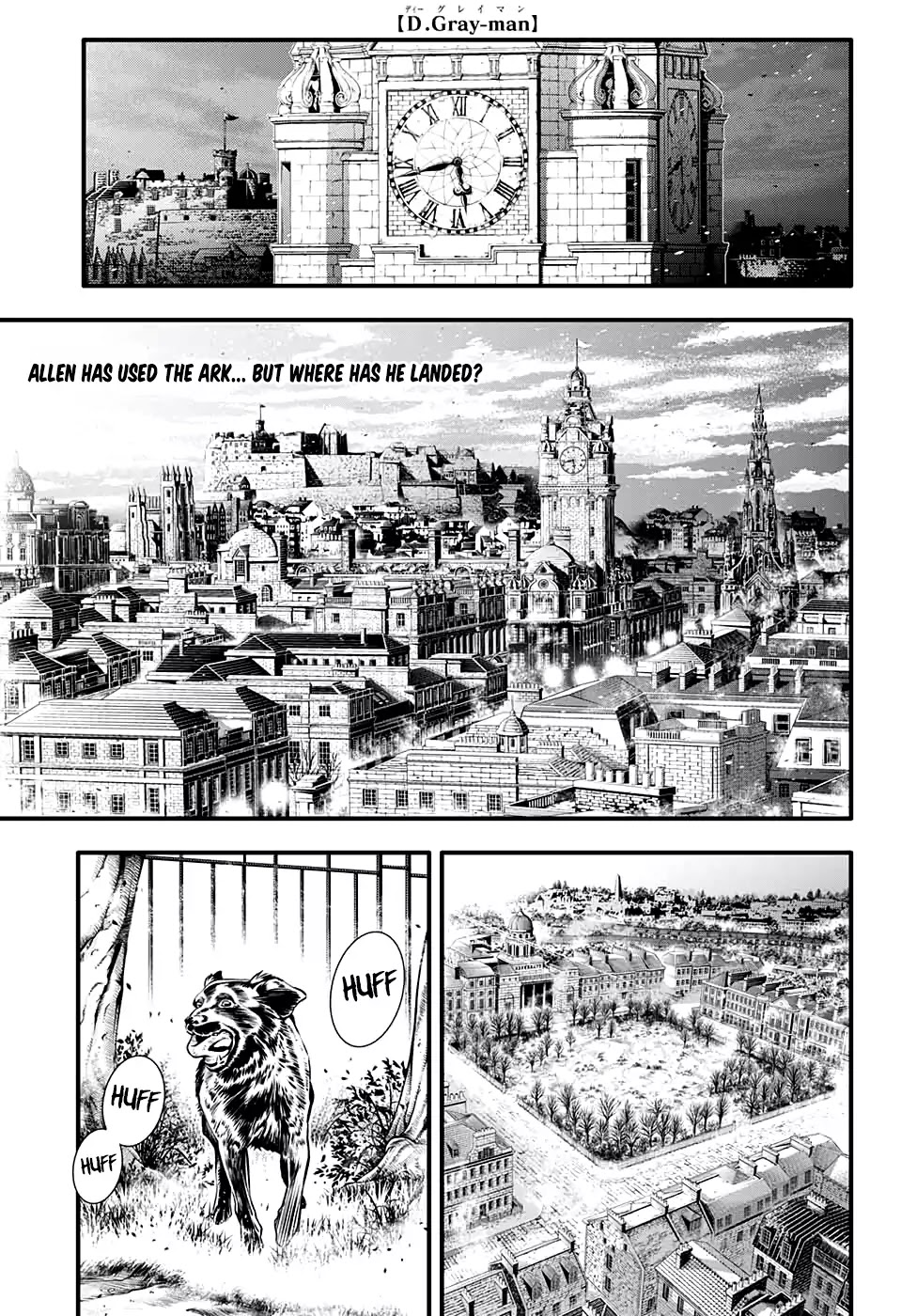 D.Gray-man Chapter 230 page 3 - Chapter 230: Saying Goodbye to A.W - Tear Tracks in the Flickering Light