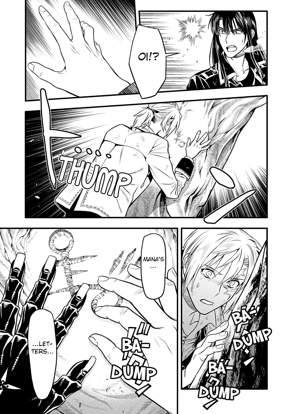 D.Gray-man Chapter 230 page 33 - Chapter 230: Saying Goodbye to A.W - Tear Tracks in the Flickering Light