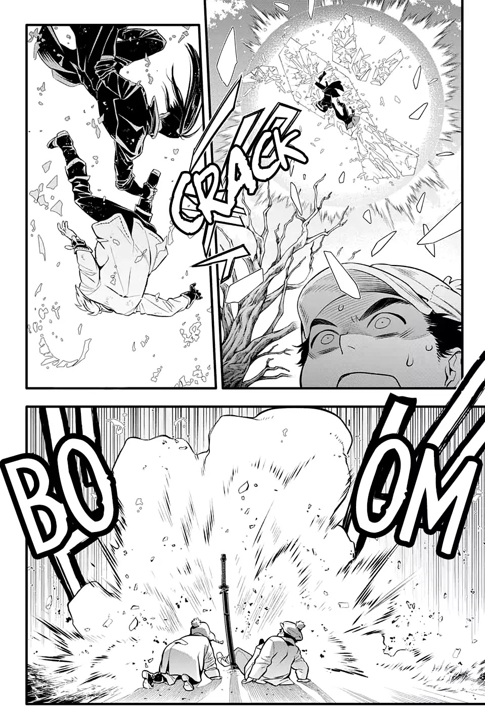 D.Gray-man Chapter 230 page 6 - Chapter 230: Saying Goodbye to A.W - Tear Tracks in the Flickering Light