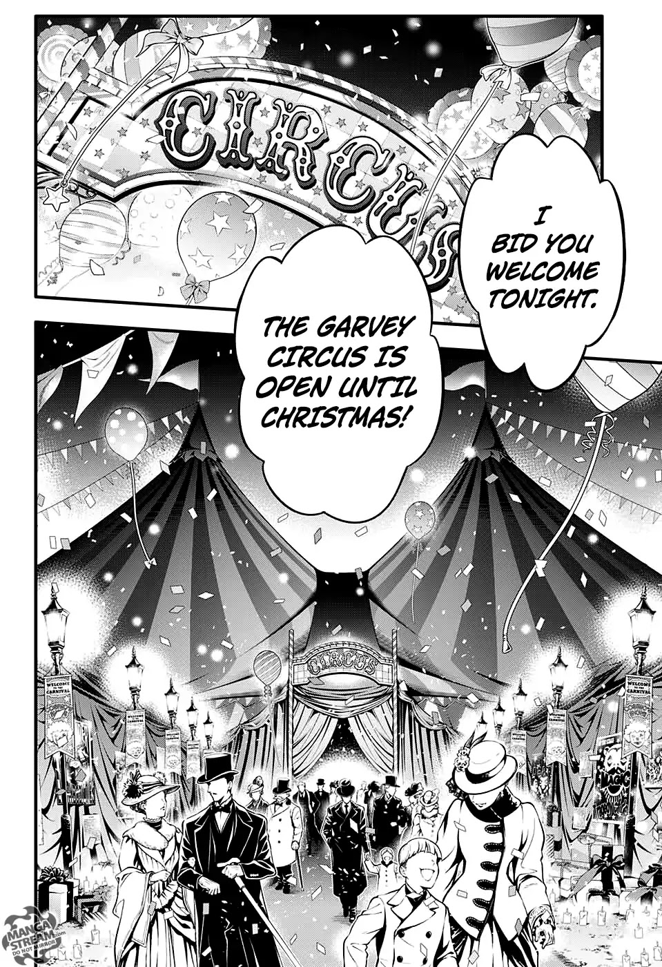 D.Gray-man Chapter 232 page 12 - Chapter 232: Farewell to A.W - Red-arm and the Clown