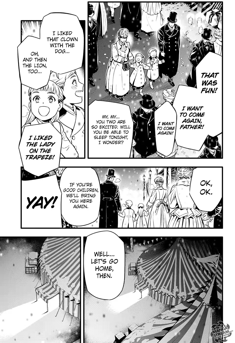 D.Gray-man Chapter 232 page 13 - Chapter 232: Farewell to A.W - Red-arm and the Clown