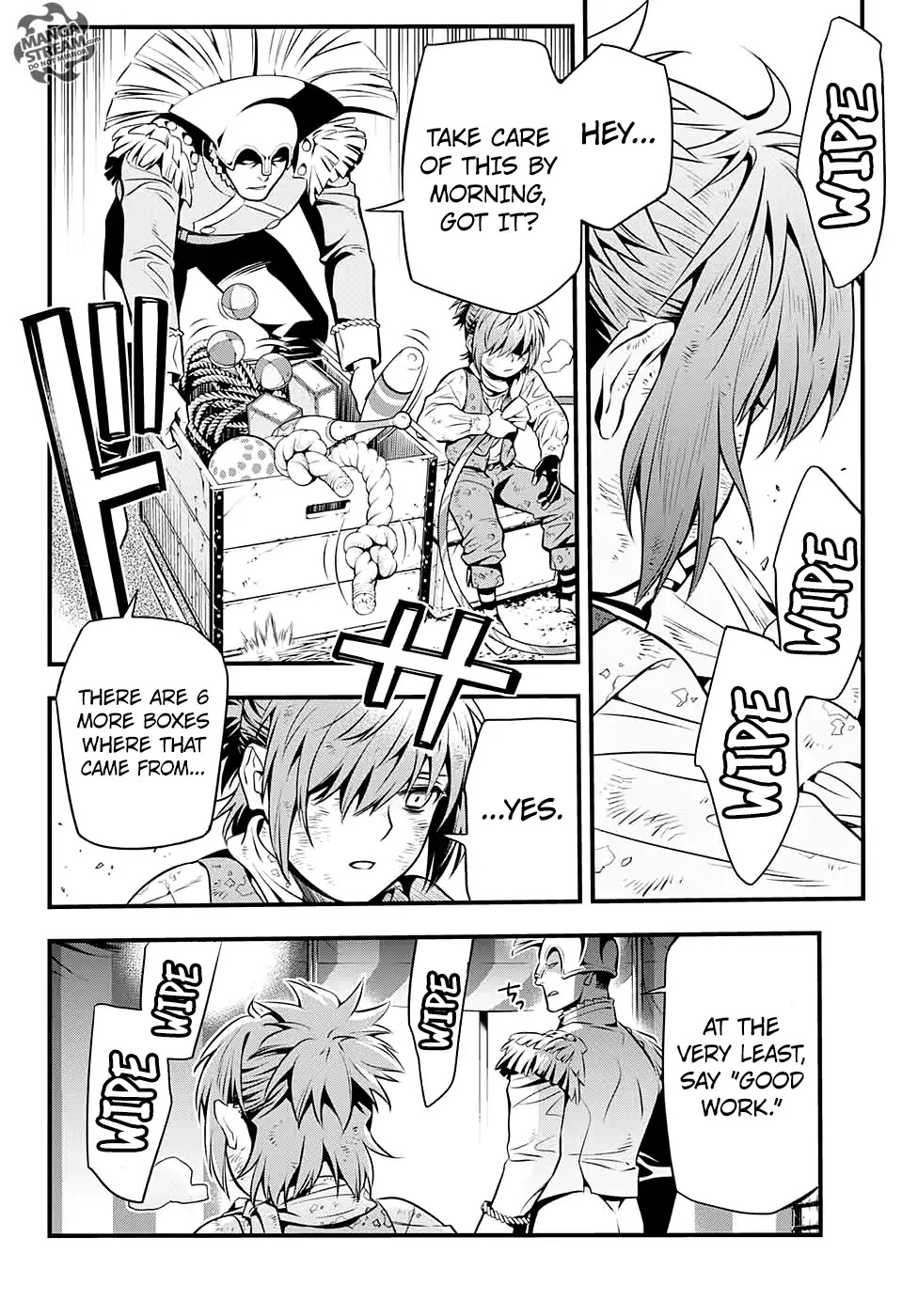 D.Gray-man Chapter 232 page 16 - Chapter 232: Farewell to A.W - Red-arm and the Clown