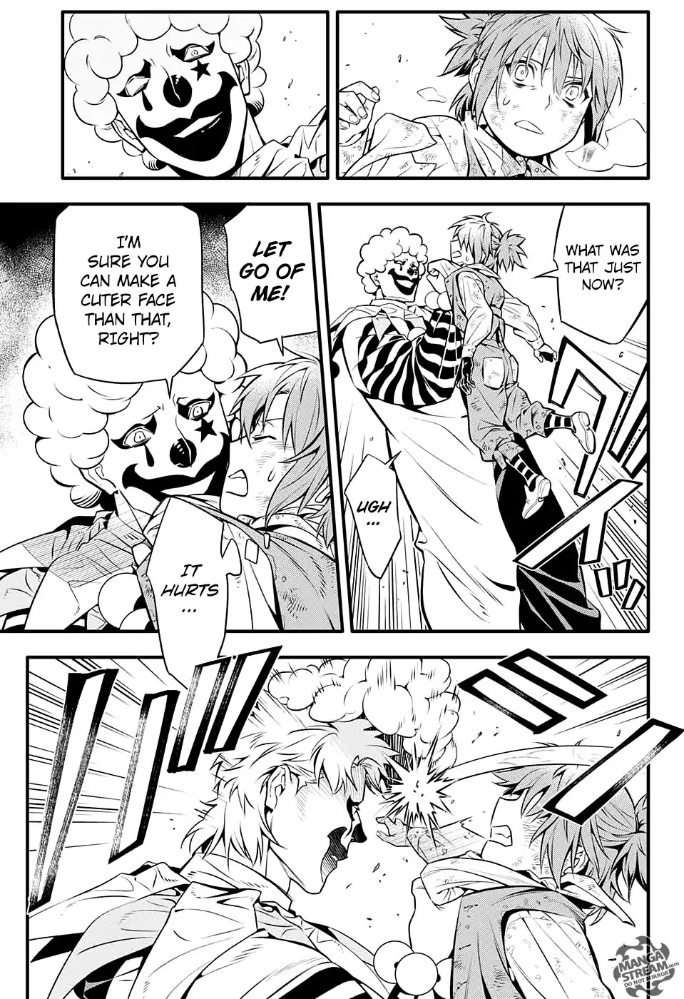 D.Gray-man Chapter 232 page 19 - Chapter 232: Farewell to A.W - Red-arm and the Clown