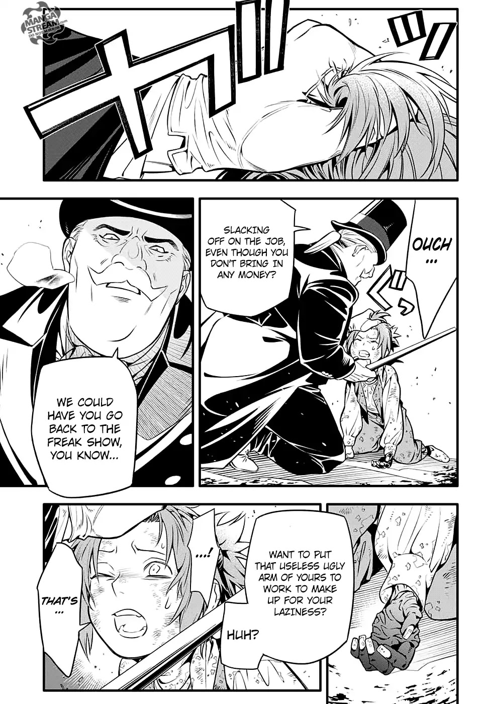 D.Gray-man Chapter 232 page 23 - Chapter 232: Farewell to A.W - Red-arm and the Clown