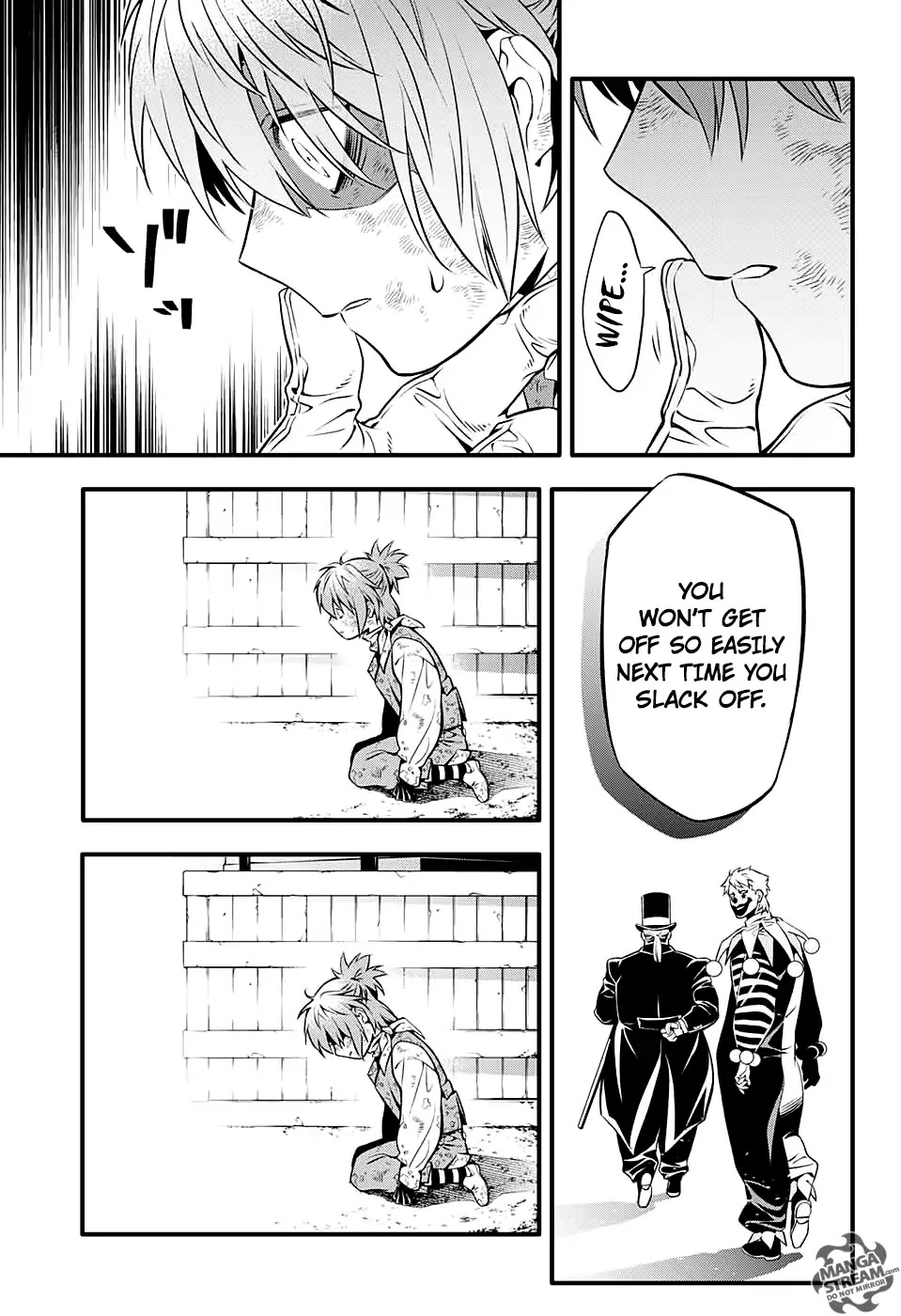 D.Gray-man Chapter 232 page 25 - Chapter 232: Farewell to A.W - Red-arm and the Clown