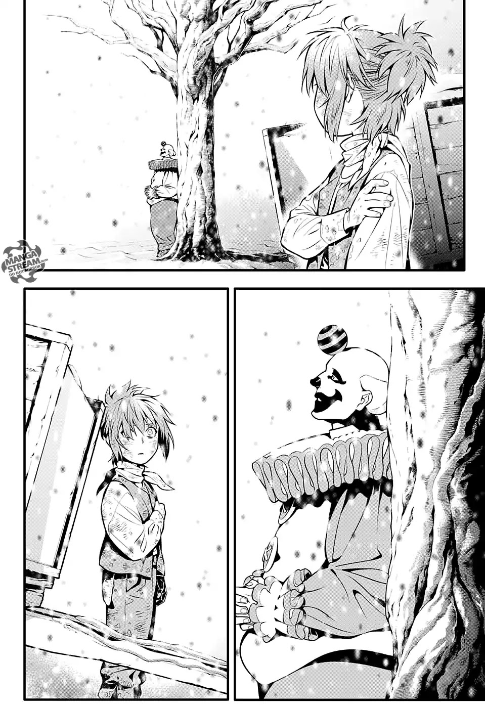 D.Gray-man Chapter 232 page 28 - Chapter 232: Farewell to A.W - Red-arm and the Clown