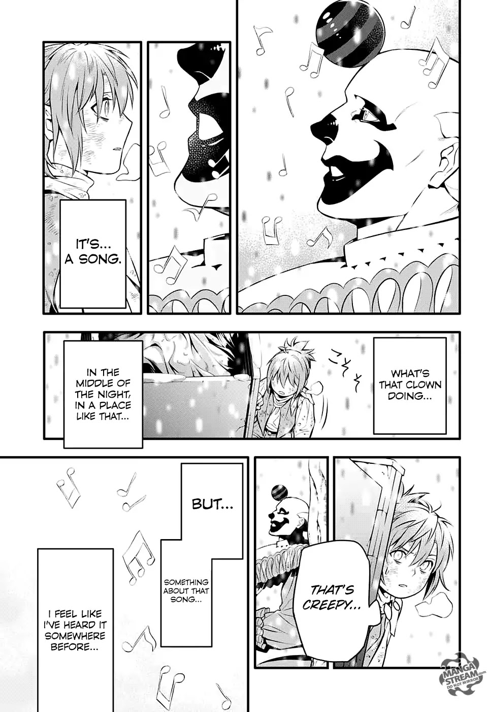 D.Gray-man Chapter 232 page 29 - Chapter 232: Farewell to A.W - Red-arm and the Clown