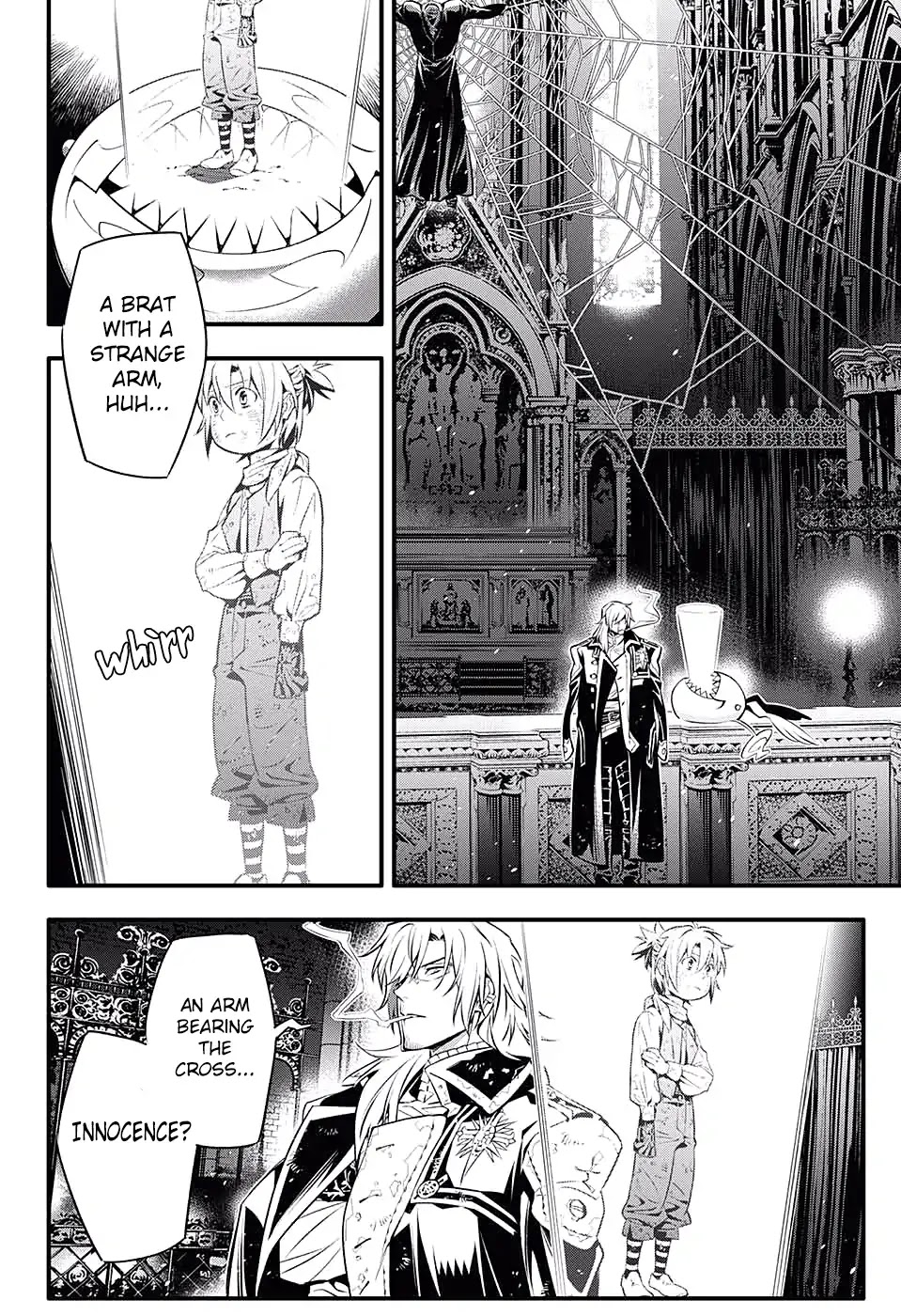 D.Gray-man Chapter 233 page 10 - Chapter 233: Saying Goodbye to A.W - The Way of the Three
