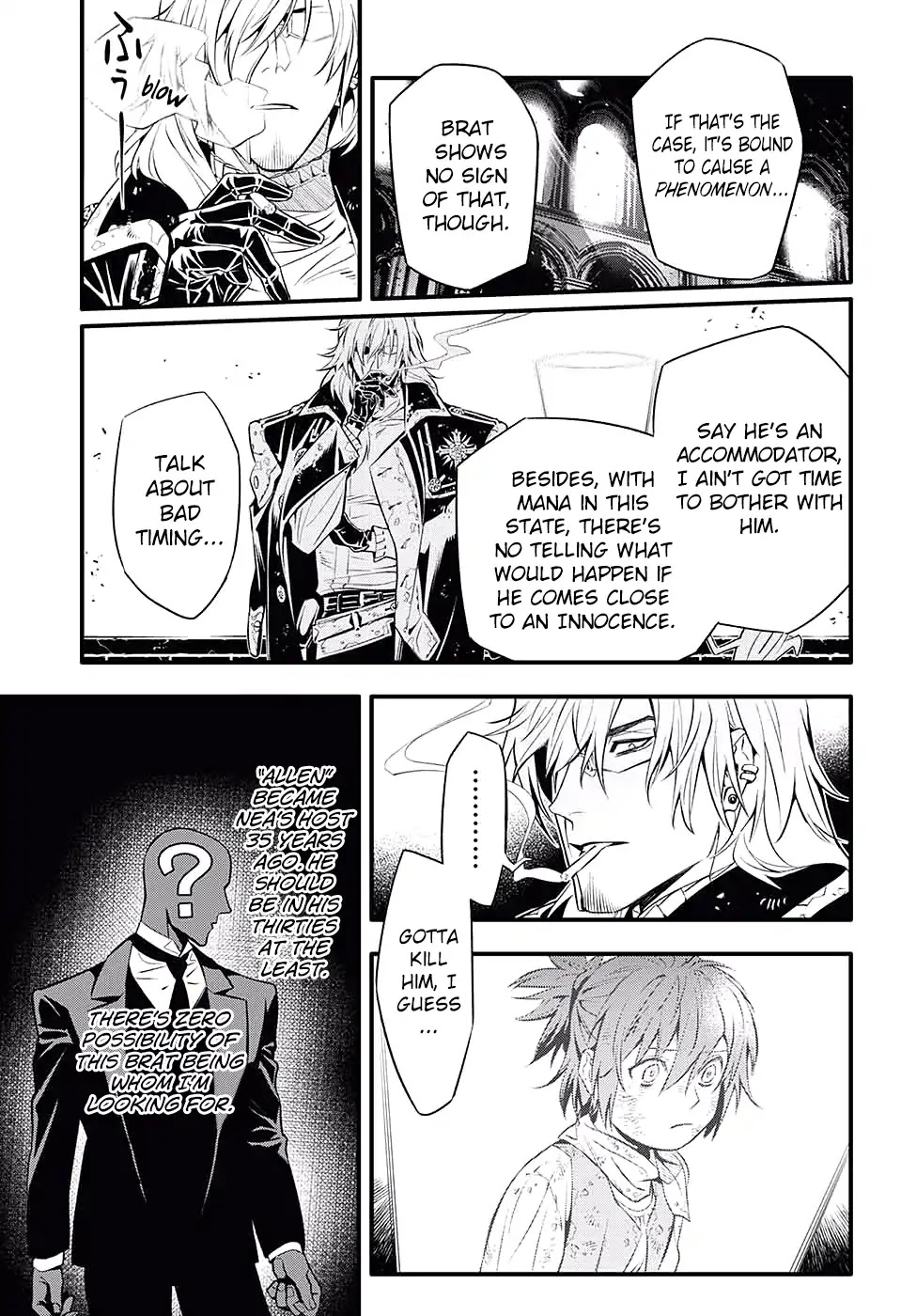 D.Gray-man Chapter 233 page 11 - Chapter 233: Saying Goodbye to A.W - The Way of the Three