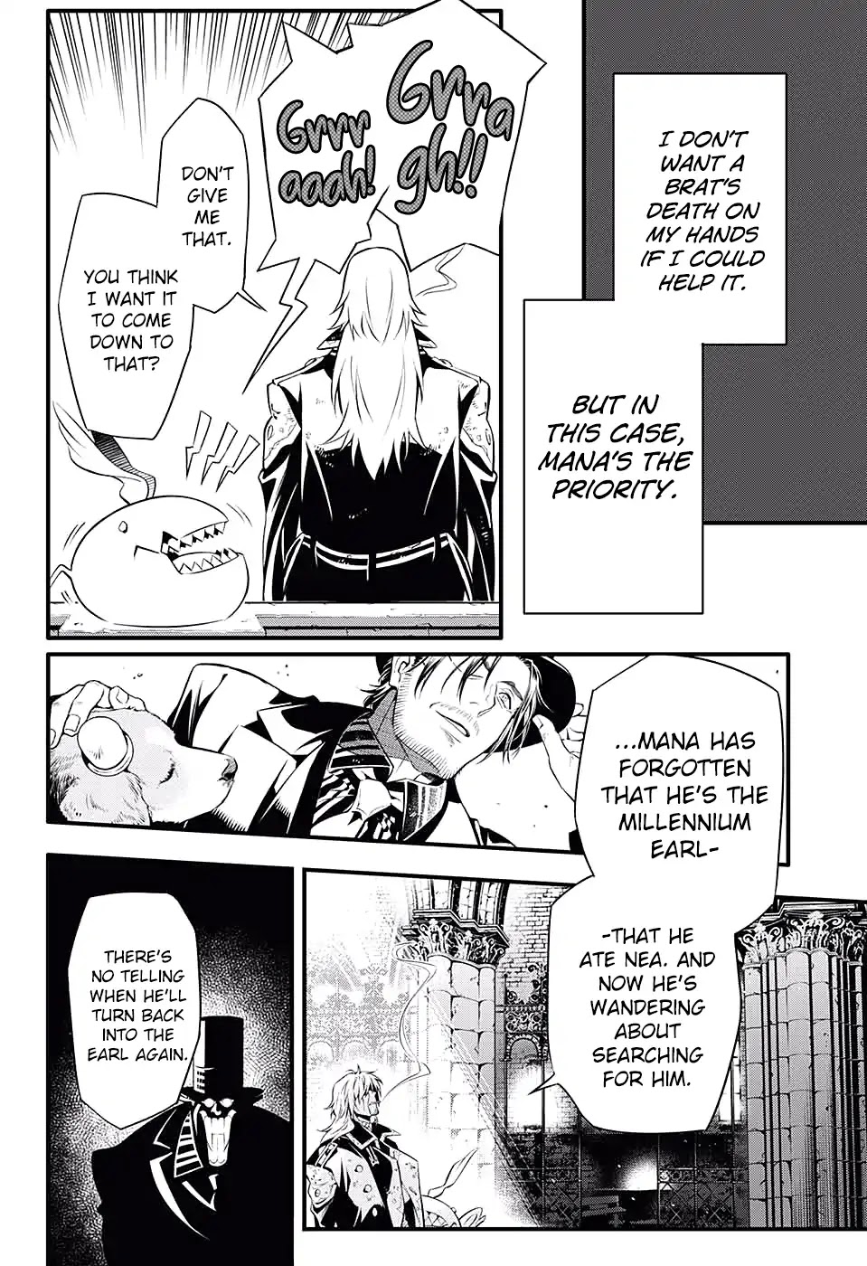 D.Gray-man Chapter 233 page 12 - Chapter 233: Saying Goodbye to A.W - The Way of the Three