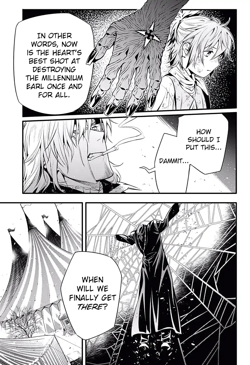 D.Gray-man Chapter 233 page 13 - Chapter 233: Saying Goodbye to A.W - The Way of the Three