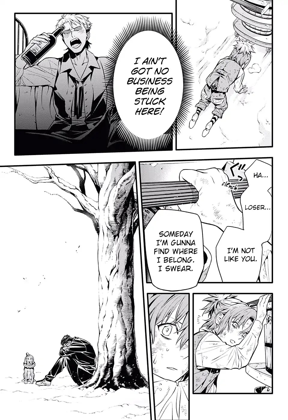 D.Gray-man Chapter 233 page 17 - Chapter 233: Saying Goodbye to A.W - The Way of the Three