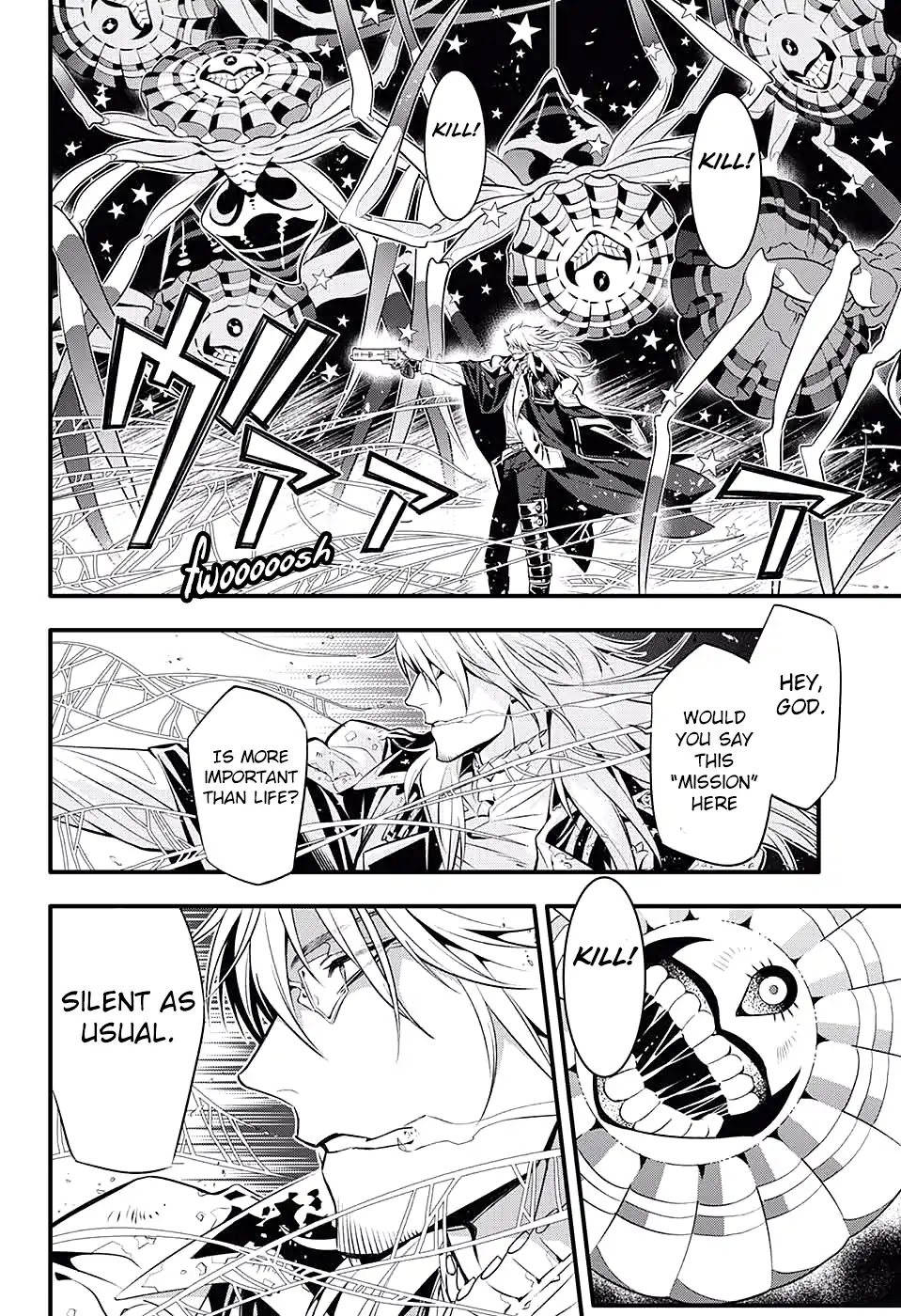 D.Gray-man Chapter 233 page 8 - Chapter 233: Saying Goodbye to A.W - The Way of the Three